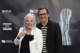 Sur le tapis rouge du Gala Québec Cinéma 2019