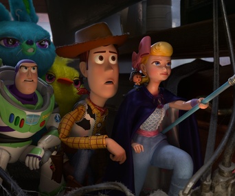 Une scène du film Toy Story 4