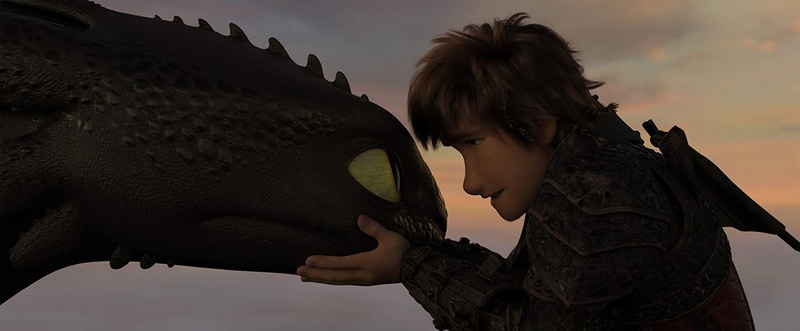 Une scène du film How to Train Your Dragon: The Hidden World