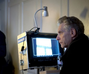 Sur le plateau du film A Dangerous Method