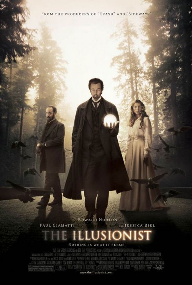 Galerie - Affiche pour The Illusionnist avec Edward Norton, Jessica Biel
