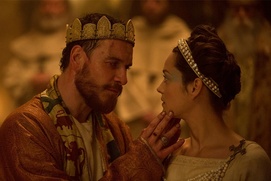 Une scène du film Macbeth
