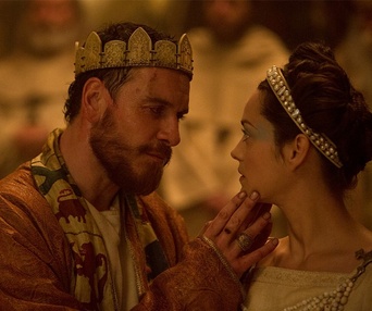 Une scène du film Macbeth