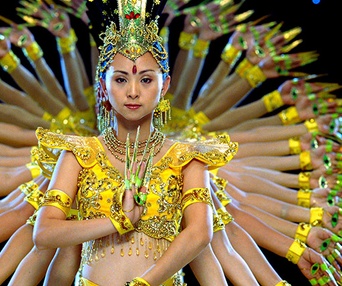Une scène du film Samsara