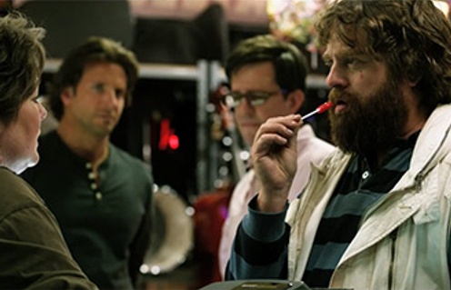 Une scène du film The Hangover Part III