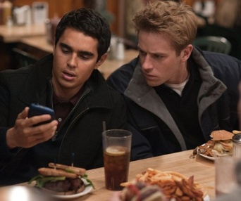 Une scène du film The Social Network