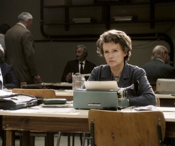 Une scène du film Hannah Arendt
