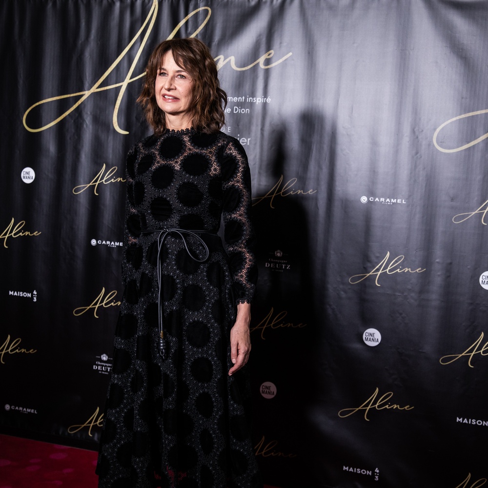 Tapis rouge du film Aline