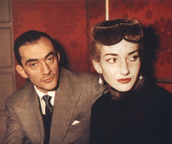 Une scène du film Maria par Callas