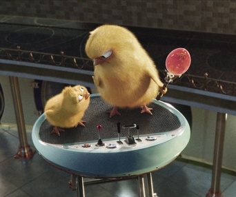 Une scène du film Hop