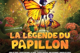 Affiche du film La légende du papillon Affiche du film La légende du papillon