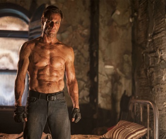 Une scène du film I, Frankenstein