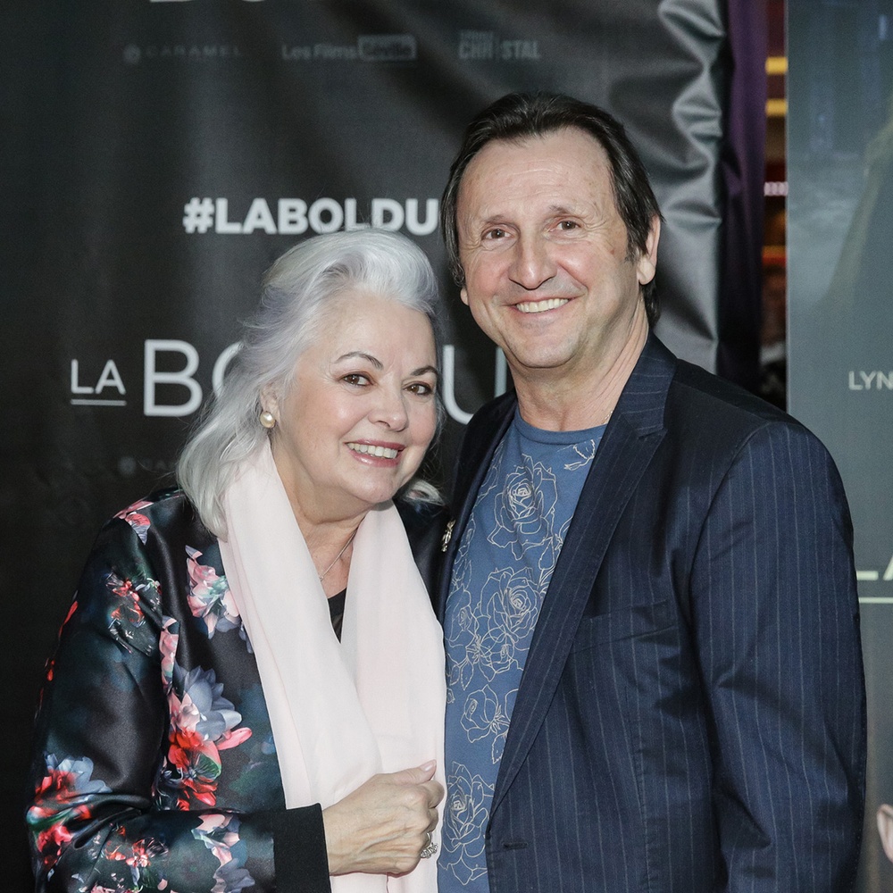 Sur le tapis rouge du film Le Bolduc