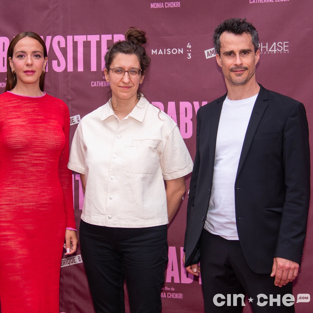 Sur le tapis rouge du film Babysitter