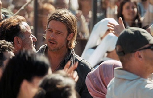 Brad Pitt dans World War Z