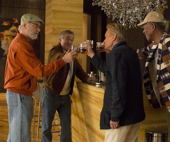 Une scène du film Last Vegas