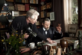 Sur le plateau du film A Dangerous Method Sur le plateau du film A Dangerous Method