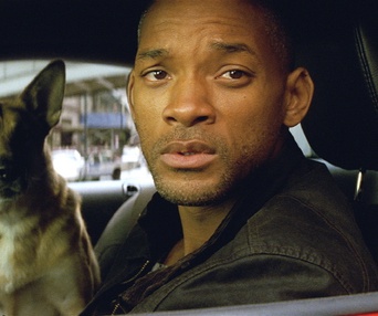 Scène du film I Am Legend