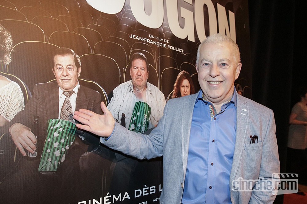Sur le tapis rouge du film Votez Bougon
