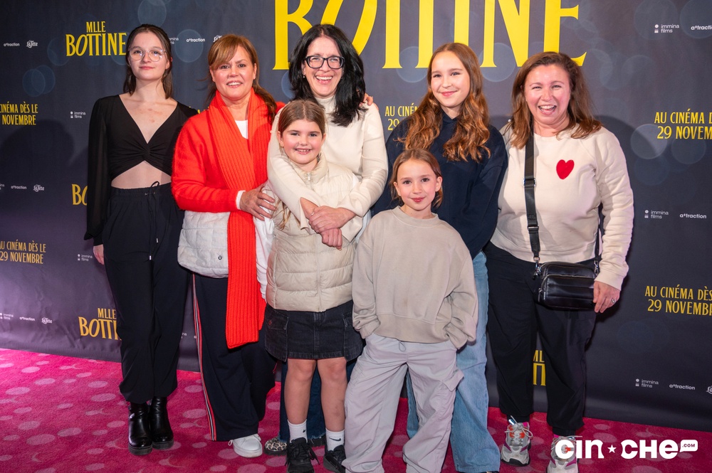 Tapis rouge du film Mlle Bottine