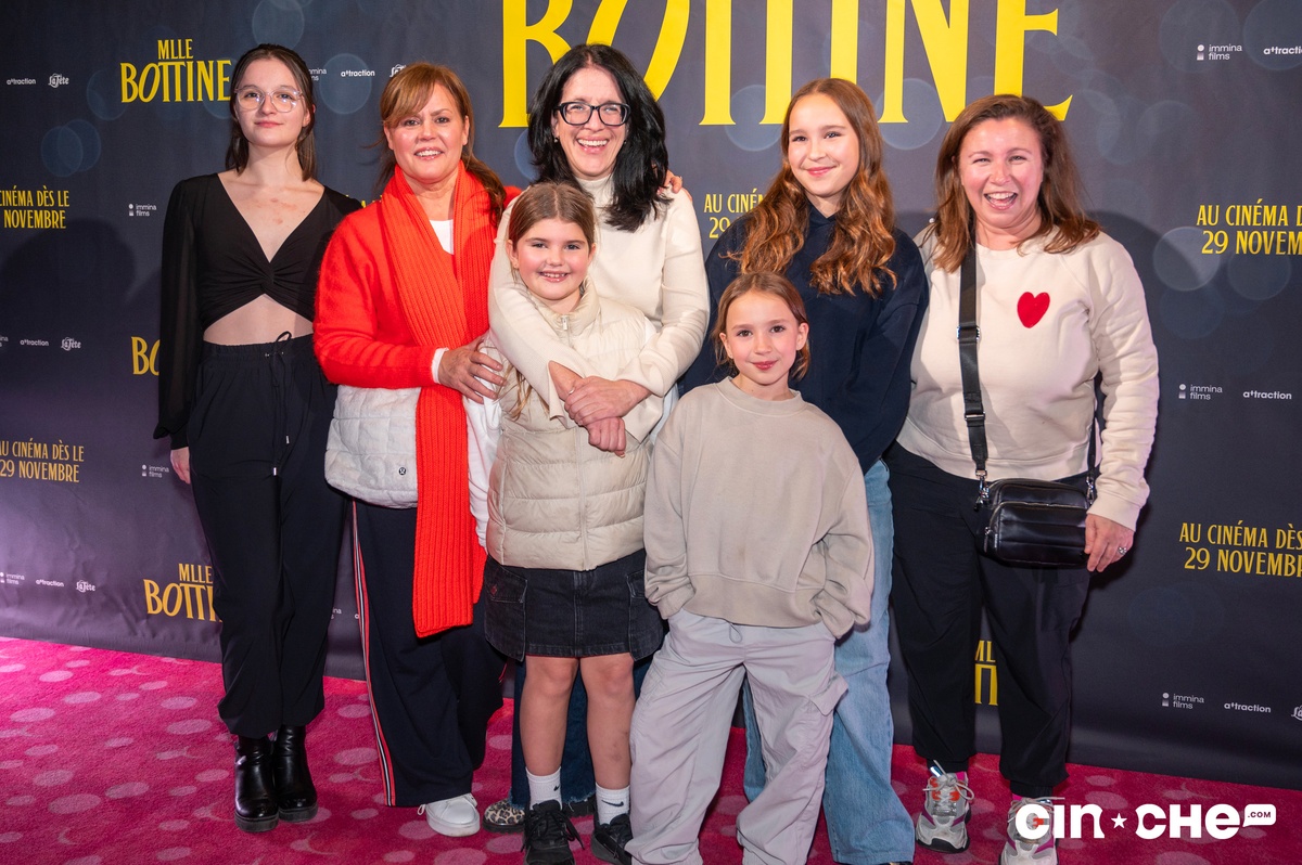 Tapis rouge du film Mlle Bottine