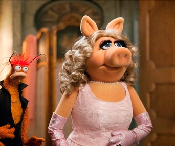 Une scène du film The Muppets