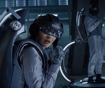 Une scène du film Ready Player One