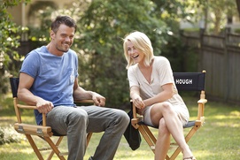 Sur le plateau du film Safe Haven Sur le plateau du film Safe Haven
