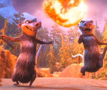 Une scène du film Ice Age: Collision Course