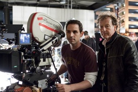 Sur le plateau du film Life as We Know It Sur le plateau du film Life as We Know It