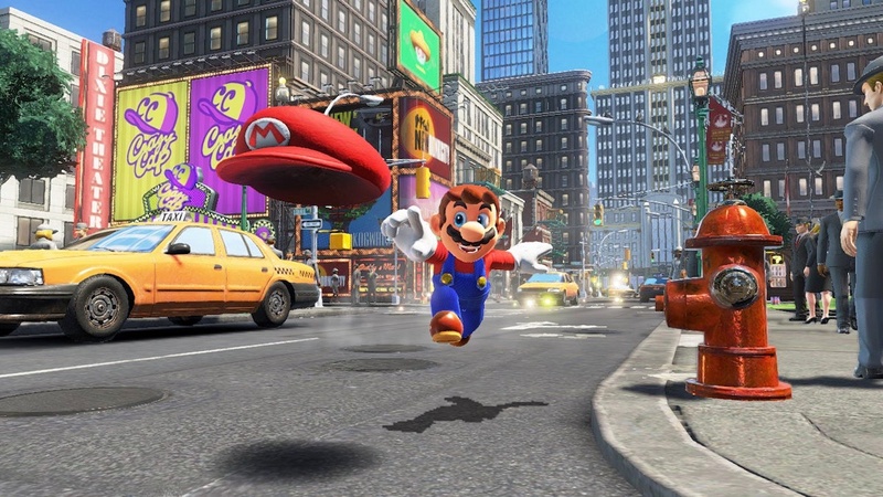 Une image du jeu Super Mario Odyssey