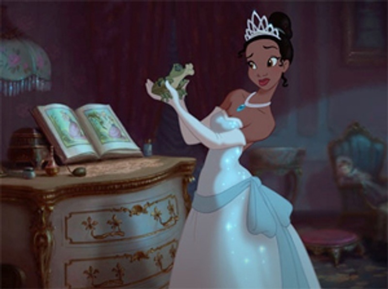 Une scène du film d'animation La princesse et la grenouille