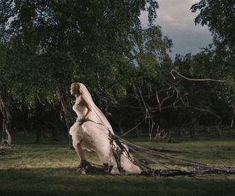 Une scène du film Melancholia