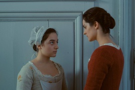 Une scène du film Portrait de la jeune fille en feu