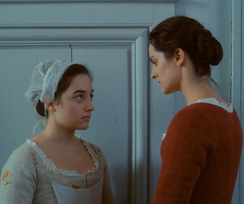 Une scène du film Portrait de la jeune fille en feu