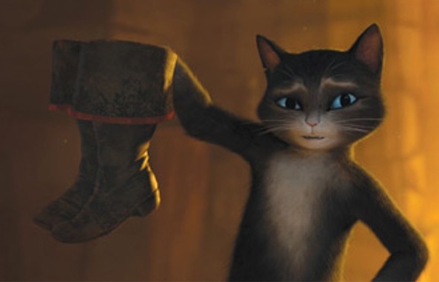 Une scène du film Puss in Boots