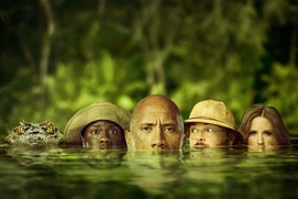 Affiche du film Jumanji: Welcome to the Jungle Affiche du film Jumanji: Welcome to the Jungle