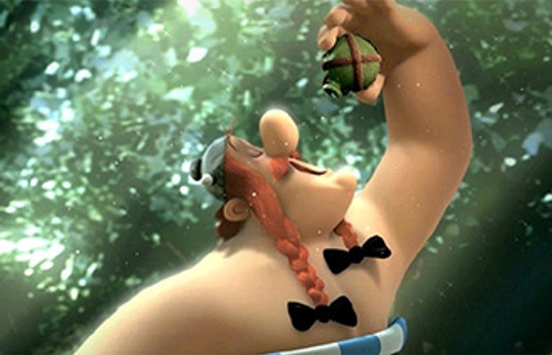 Affiche du film Astérix : Le domaine des Dieux 3D