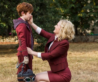 Une scène du film Le petit Spirou