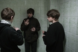 Une scène du film The Tribe