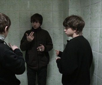 Une scène du film The Tribe