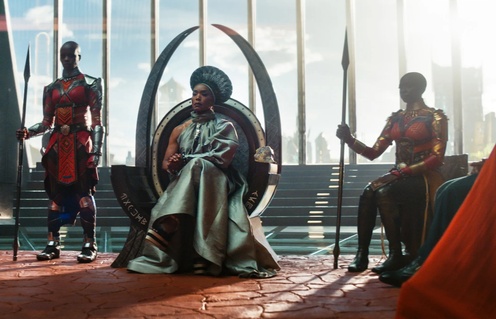 Une scène du film Black Panther: Wakanda Forever