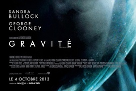 Affiche du film Gravité Affiche du film Gravité
