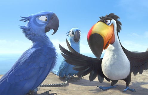 Une scène du film Rio