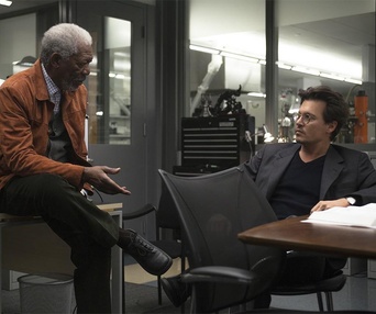 Une scène du film Transcendence