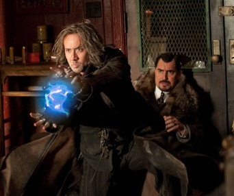 Une scène du film The Sorcerer's Apprentice