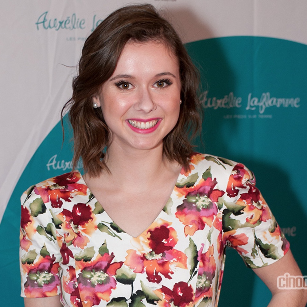 Sur le tapis rouge du film Aurélie Laflamme - Les pieds sur terre