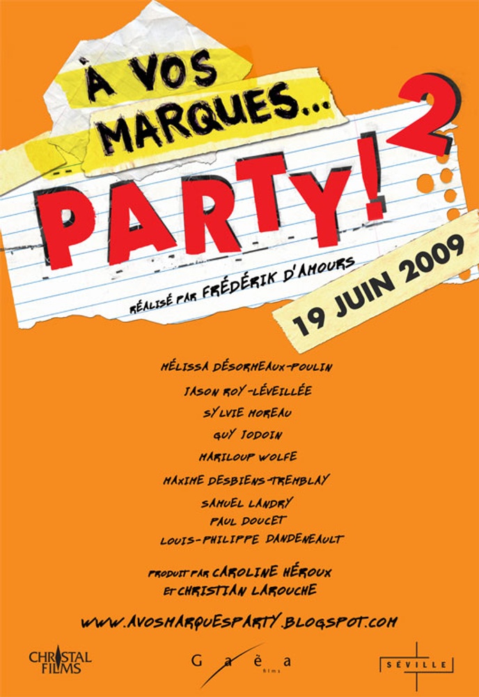 Galerie - Primeur : Première affiche de la comédie À vos marques... Party! 2