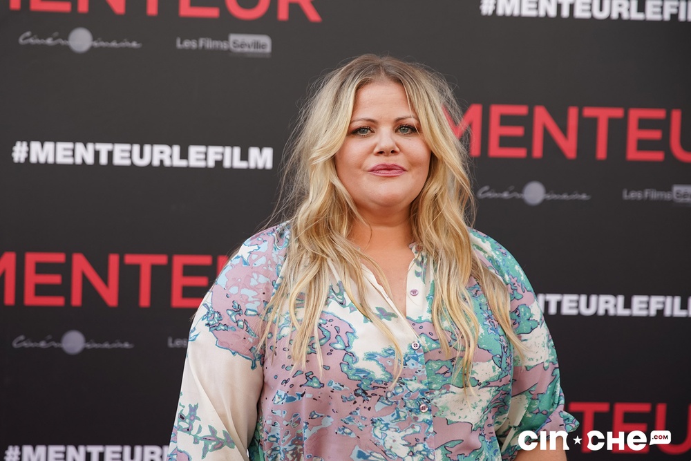 Sur le tapis rouge du film Menteur