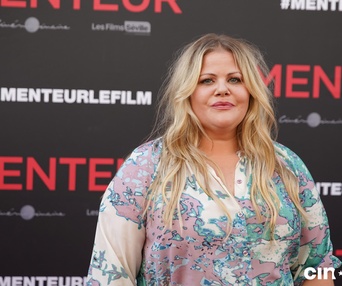 Sur le tapis rouge du film Menteur